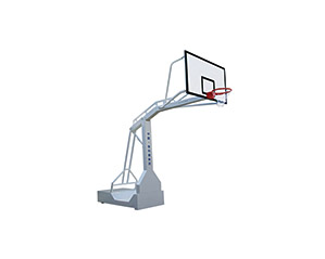 仿电动液压篮球架(复合篮板)  伸臂2.25m