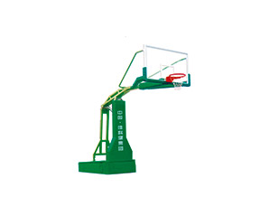 电动液压篮球架(高强度安全玻璃篮板) 伸臂3.35m