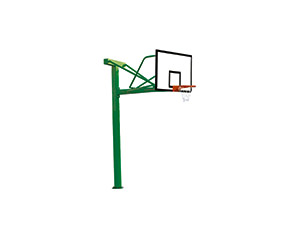 独臂方管篮球架(复合篮板) 伸臂≥1.8m